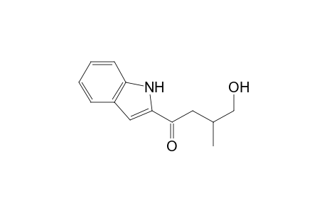 1-Butanone, 4-hydroxy-1-(1H-indol-2-yl)-3-methyl-
