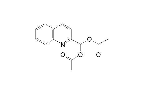 [acetoxy(2-quinolyl)methyl] acetate