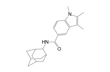 N-(2-adamantyl)-1,2,3-trimethyl-1H-indole-5-carboxamide