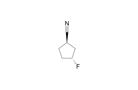 (+/-)-(TRANS)-3-FLUORO-CYCLOPENTANECARBONITRILE