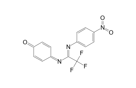 N(1)-(4-Oxo-2,5-cyclohexadien-1-ylidenel)-N(2)-(4-nitrophenyl)-2,2,2-trifluoroethanimidamide