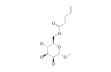 N-[[(2R,3S,4S,5S,6S)-3,4,5-trihydroxy-6-methoxyoxan-2-yl]methyl]pent-4-enamide