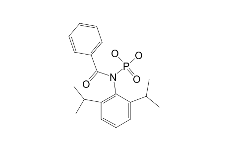 N-BENZOYL-N-(2,6-DIISOPROPYLPHENYL)-PHOSPHORAMIDIC-ACID