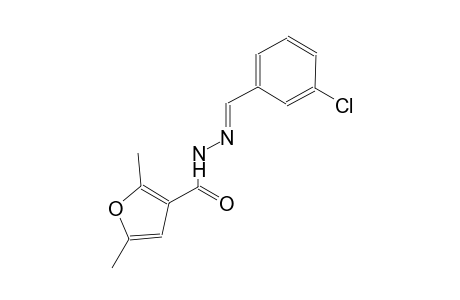 N'-[(E)-(3-chlorophenyl)methylidene]-2,5-dimethyl-3-furohydrazide