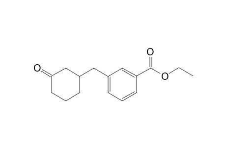 Ethyl 3-[(3-oxocyclohexyl)methyl]benzoate