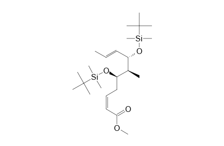 (2E,8E)-(5R,6S,7S)-Methyl 5,7-bis(tert-butyldimethylsiloxy)-6-methyldeca-2,8-dien-1-oate