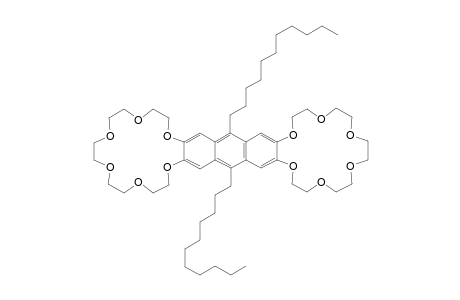 9,10-Bis(undecyl)anthraceno-di-18-crown-6