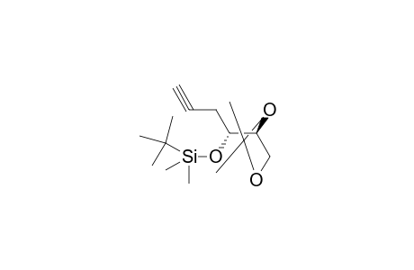 tert-Butyl-[(1R)-1-[(4S)-2,2-dimethyl-1,3-dioxolan-4-yl]but-3-ynoxy]-dimethyl-silane