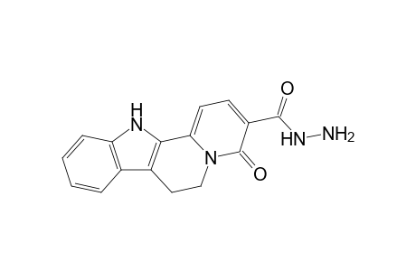 4-keto-7,12-dihydro-6H-pyrido[2,1-a]$b-carboline-3-carbohydrazide