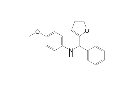 N-[2-furanyl(phenyl)methyl]-4-methoxyaniline