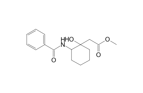 Methyl 2-(benzoylamido)-2-(1-hydroxycyclohexyl)acetate