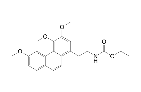 N-Carbethoxy-3,4,6-trimethoxy-1-phenanthrenylethylamine