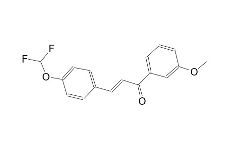 (2E)-3-[4-(difluoromethoxy)phenyl]-1-(3-methoxyphenyl)-2-propen-1-one