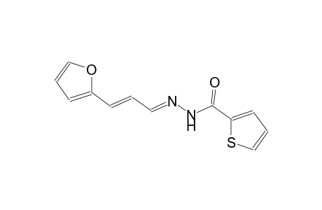 2-thiophenecarboxylic acid, 2-[(E,2E)-3-(2-furanyl)-2-propenylidene]hydrazide