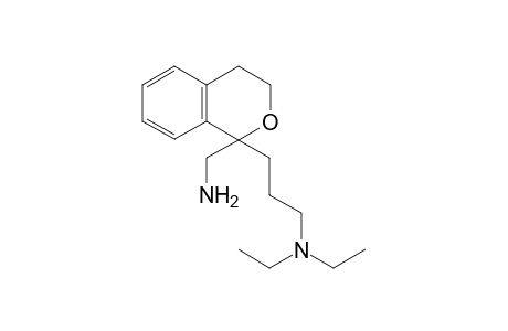 Isochromane, 1-aminomethyl-1-(3-diethylaminopropyl)-