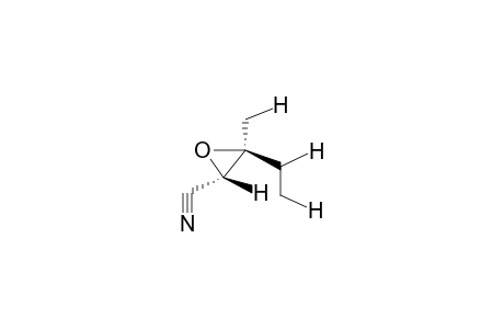 (E)-1-CYANO-2-METHYL-2-ETHYLOXIRANE