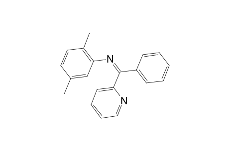 2,5-Dimethyl-N-[(E)-phenyl(2-pyridinyl)methylidene]aniline