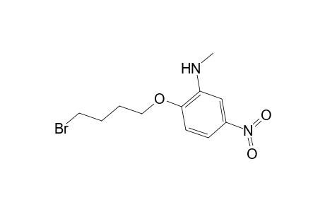 2-(4-Bromobutoxy)-N-methyl-5-nitroaniline
