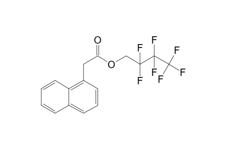 1-Naphthylacetic acid, 2,2,3,3,4,4,4-heptafluorobutyl ester