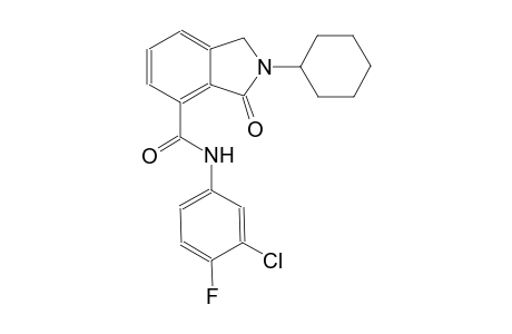 1H-isoindole-4-carboxamide, N-(3-chloro-4-fluorophenyl)-2-cyclohexyl-2,3-dihydro-3-oxo-