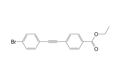 Ethyl 4-((4-bromophenyl)ethynyl)benzoate