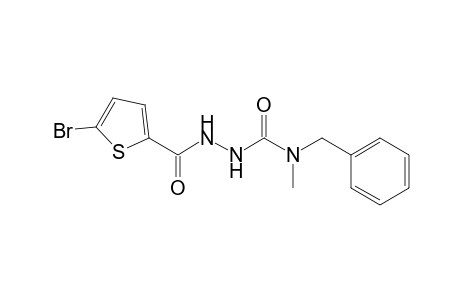 1-Benzyl-3-[(5-bromothiophene-2-carbonyl)amino]-1-methyl-urea