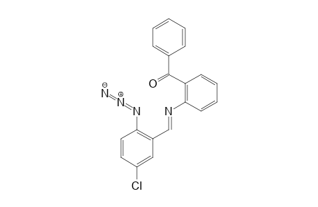 [2-(2-Azido-5-chlorobenzylideneamino)phenyl](phenyl)methanone