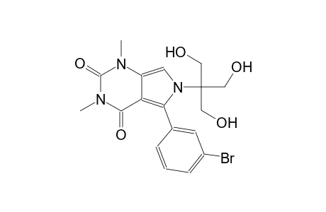 1H-pyrrolo[3,4-d]pyrimidine-2,4(3H,6H)-dione, 5-(3-bromophenyl)-6-[2-hydroxy-1,1-bis(hydroxymethyl)ethyl]-1,3-dimethyl-