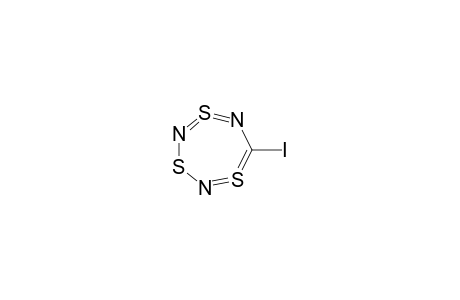 1,3,5,2,4,6-Trithio(3-SIV)triazepine, 7-iodo-