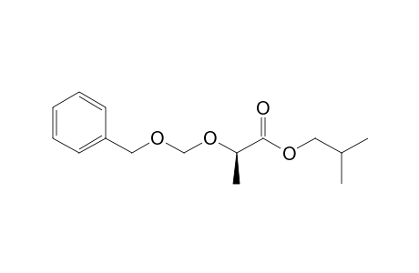 (2R)-2-(benzoxymethoxy)propionic acid isobutyl ester