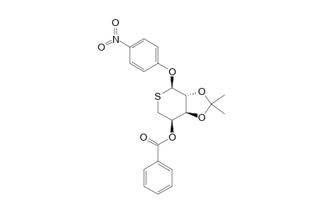 4-NITROPHENYL_4-O-BENZOYL-2,3-O-ISOPROPYLIDENE-5-THIO-BETA-L-ARABINOPYRANOSIDE;MINOR_ISOMER