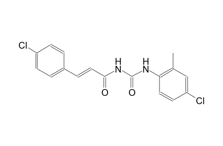 N-(4-chloro-2-methylphenyl)-N'-[(2E)-3-(4-chlorophenyl)-2-propenoyl]urea