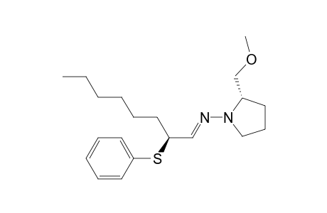 (S,S)-(-)-2-Methoxymethyl-1-(2-phenylthio-1-octylidenamino)pyrrolidine