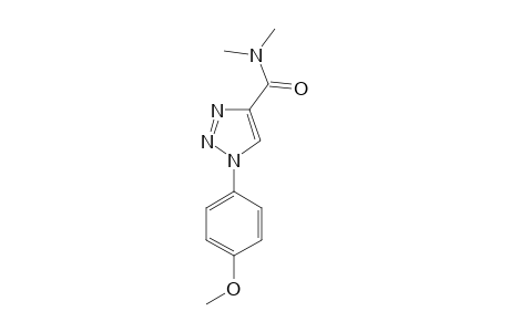 N,N-DIMETHYL-1-(PARA-METHOXYPHENYL)-1-H-1,2,3-TRIAZOLE-4-CARBOXAMIDE
