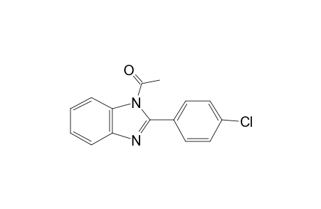 2-(4-Chlorophenyl)-1H-benzimidazole, acetate