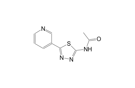 N-[5-(3-pyridinyl)-1,3,4-thiadiazol-2-yl]acetamide