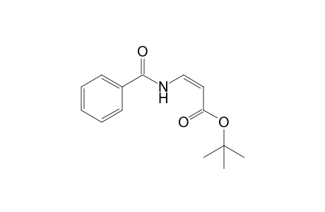 (Z)-3-Benzoylamino-acrylic acid tert-butyl ester