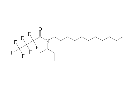 Heptafluorobutyramide, N-(2-butyl)-N-undecyl-