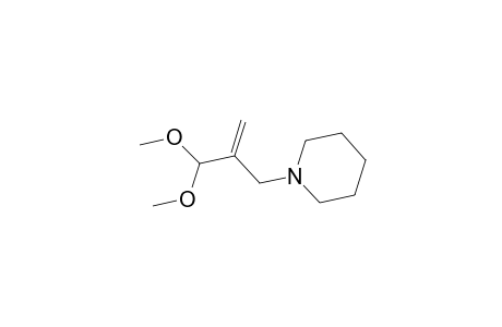 Piperidine, 1-[2-(dimethoxymethyl)-2-propenyl]-