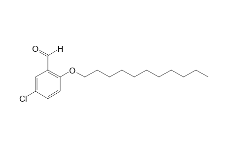 Benzaldehyde, 5-chloro-2-undecyloxy
