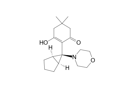 2-Cyclohexen-1-one, 3-hydroxy-5,5-dimethyl-2-[6-(4-morpholinyl)bicyclo[3.1.0]hex-6-yl]-, (1.alpha.,5.alpha.,6.beta.)-