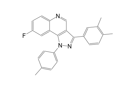 3-(3,4-dimethylphenyl)-8-fluoro-1-(4-methylphenyl)-1H-pyrazolo[4,3-c]quinoline