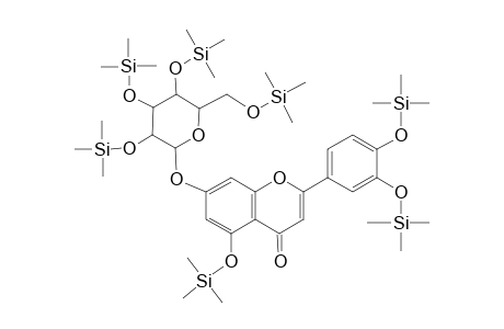 Luteolin 7-O-glucoside, hepta-TMS