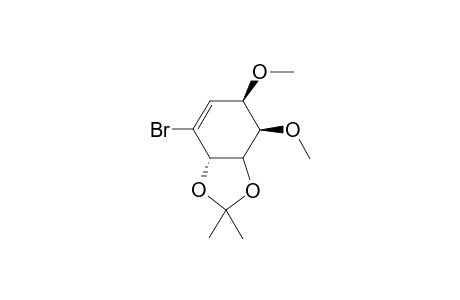 (4R,5R,7aS)-7-bromo-4,5-dimethoxy-2,2-dimethyl-3a,4,5,7a-tetrahydrobenzo[d][1,3]dioxole