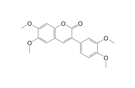 3-(3,4-dimethoxyphenyl)-6,7-dimethoxy-coumarin
