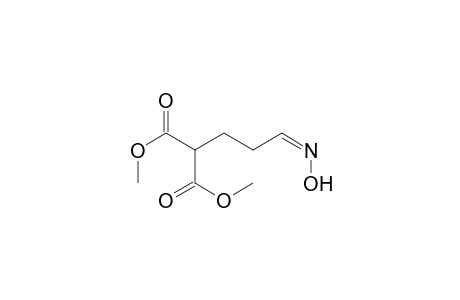 Propanedioic acid, [3-(hydroxyimino)propyl]-, dimethyl ester, (Z)-