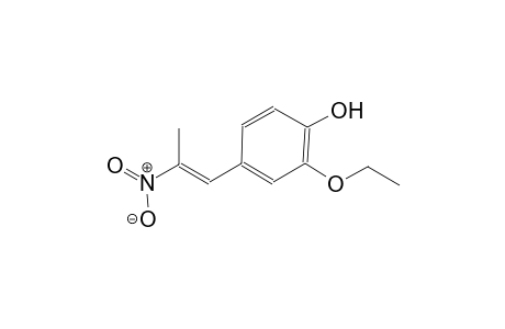2-ethoxy-4-[(1E)-2-nitro-1-propenyl]phenol