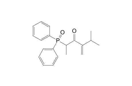 2-Diphenylphosphoryl-5-methyl-4-methylene-3-hexanone