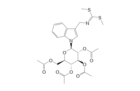 1-[2',3',4',6'-tetrakis(Acetyloxy)-.beta.-D-glucopyranosyl]-brassenin A