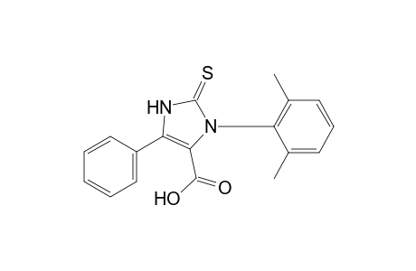 5-phenyl-2-thioxo-3-(2,6-xylyl)-4-imidazoline-4-carboxylic acid